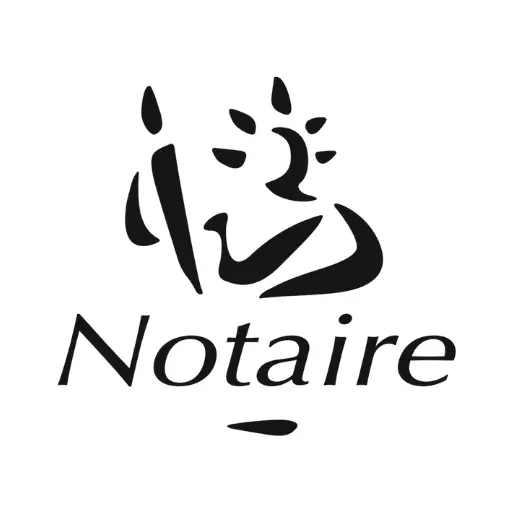 POUR SITE MURIEL LOGO DES NOTAIRES DE FRANCE AVEC ARRIERE PLAN BLANC